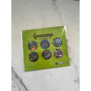 GOOSEBUMPS RL Stine Collectible Pin Set NEW